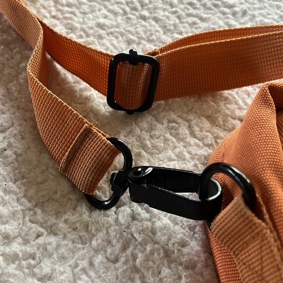 Adventurist Backpack Co. Nomad Crosssbody Sling Bag Hiking Outdoor Travel Orange - Picture 15 of 15